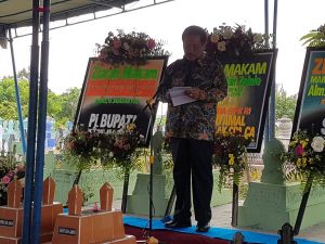 Ziarah Makam Pimpinan BPK RI Abdullah Zaini di Pangkalanbun, Kalimantan Tengah